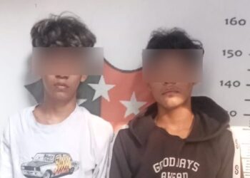 Bawa Busur Panah, Dua Remaja Diduga Terlibat Tawuran Gengster Diamankan Polsek Parung