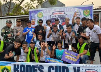 Dusun 5 Kembali Raih Juara di Kades Cup V Ciangsana, Cetak Hattrick Gelar