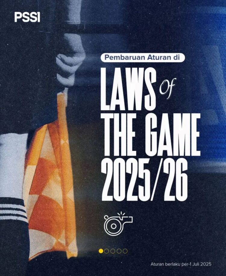 Simak! IFAB Rilis Pembaruan Aturan Sepak Bola Musim 2025/2026