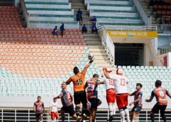 Meriahkan HUT RI ke-80, Polres Bogor Gelar Trofeo Fun Football