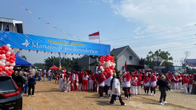 Freedom Fest Meriahkan HUT RI ke-80, Manalis Bliss Residence Gandeng Pemdes Bojong Nangka