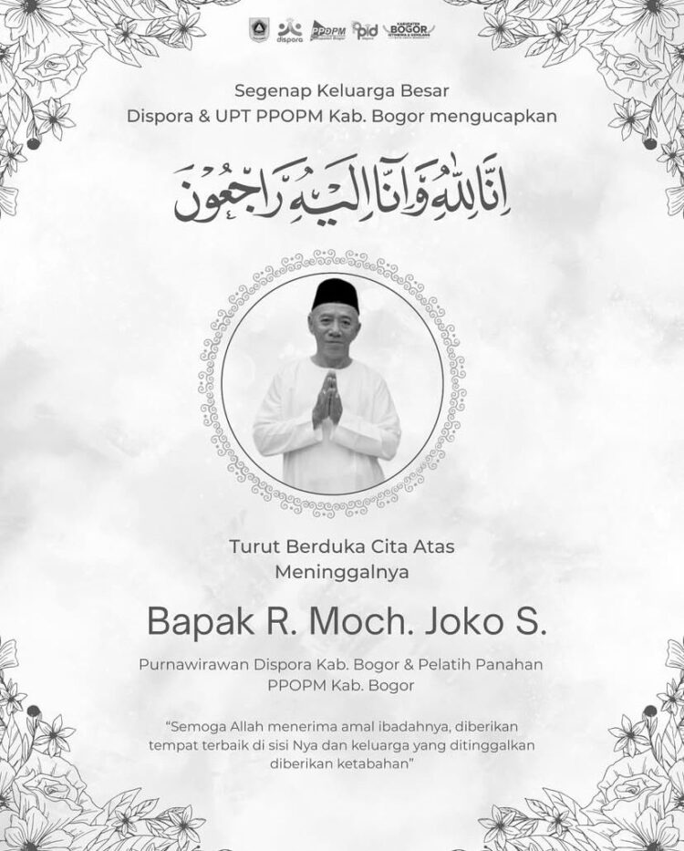 Bupati Bogor Sampaikan Belasungkawa atas Wafatnya Pelatih Panahan Joko Sulistyo