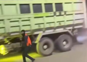 Hampir Tabrak Petugas, Dishub Akan Laporkan Sopir Truk Tambang di Parung Panjang