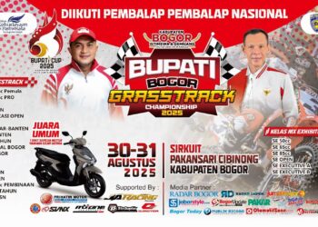 300 Pembalap Siap Adu Kecepatan di Bupati Bogor Grasstrack Championship 2025