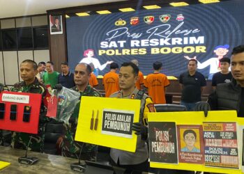 Polres Bogor Bantah Isu Anak TNI Perintahkan Serang Mako Satlat Brimob Cikeas