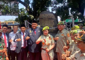 Pemkab Bogor Resmikan Tugu Perjuangan di Alun-Alun Jonggol, Kenang Jasa Mayor Oking