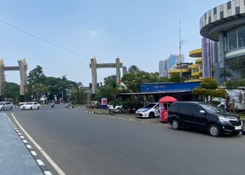 Pembangunan Taman Didepan Lawang Kori, Pemkab Bogor Relokasi Pos Lantas dan Kantor Gakkum