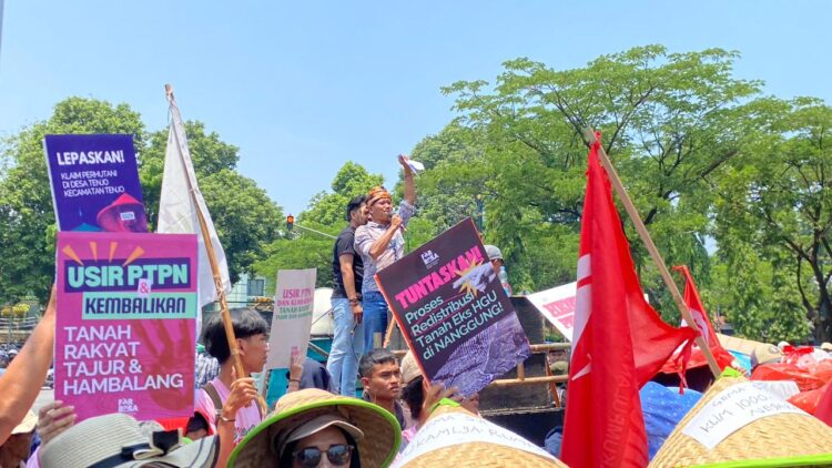 Forum Rakyat Bogor Raya Gelar Aksi, Desak Pemerintah Selesaikan Konflik Agraria