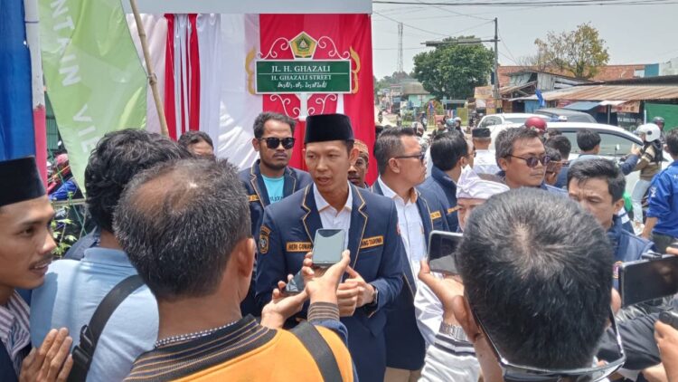 Jalan Lingkar Dramaga Resmi Diberi Nama H. Ghazali, Pendiri Karang Taruna Nasional