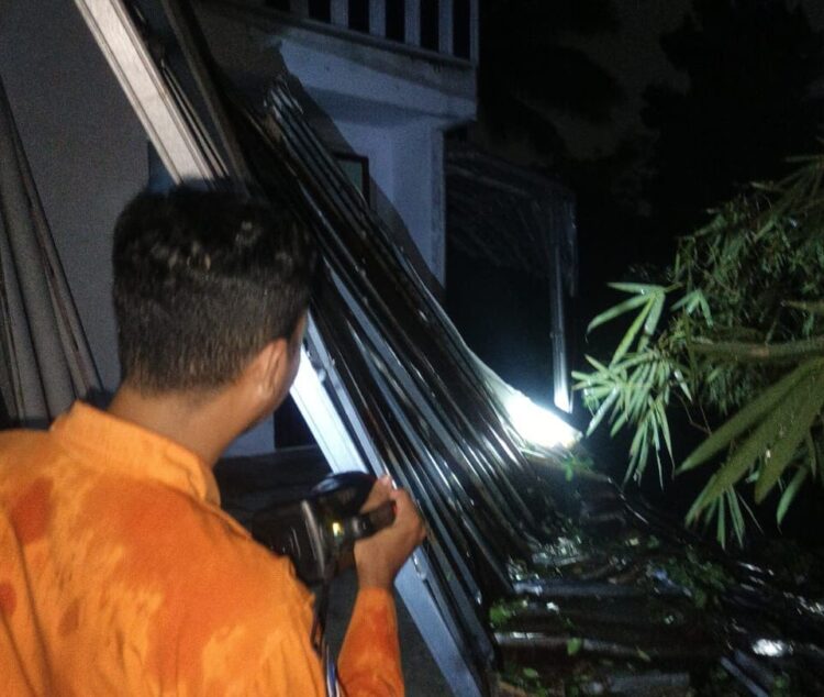 Hujan Deras dan Angin Kencang di Bojonggede, Rumah Warga dan Fasilitas Sekolah Rusak
