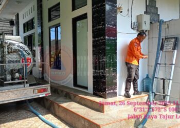 Krisis Air Bersih di SMPN 2 Citeureup, BPBD Kabupaten Bogor Salurkan 5000 Liter