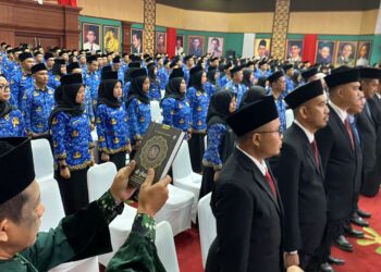 Pemkab Bogor Lantik PPPK, CPNS, Pejabat Eselon III dan IV, Ini Pesan Yunita!