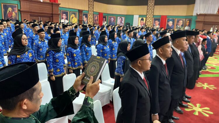 Pemkab Bogor Lantik PPPK, CPNS, Pejabat Eselon III dan IV, Ini Pesan Yunita!