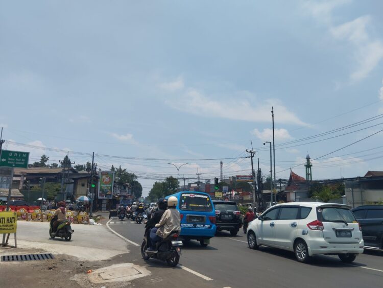 Sering Macet, Dishub Kabupaten Bogor Lakukan Rekayasa Lalin di Simpang ITC Cibinong
