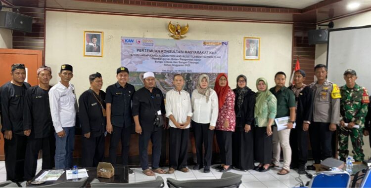 Kemenpu Gelar Pertemuan Awal Studi LARAP Pembangunan Kolam Pengendali Banjir di Tlajung Udik
