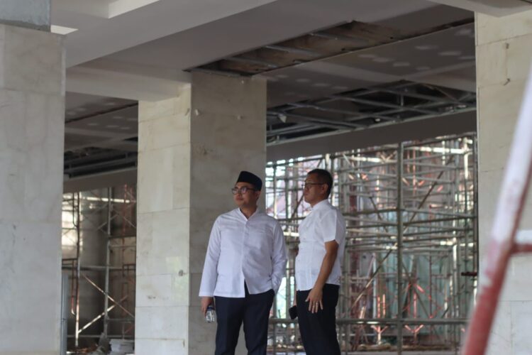 Ketua DPRD Tinjau Pembangunan Masjid Raya Nurul Wathon Pakansari: Wujud Pusat Layanan Haji dan Ekosistem Keumatan Global