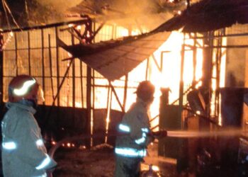 Empat Bangunan Terbakar di Parung, Satu Warga Alami Luka Bakar