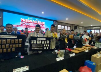 Polres Bogor Ungkap 114 Kasus Narkoba dan Miras Oplosan Selama Tiga Bulan, Selamatkan 82 Ribu Jiwa