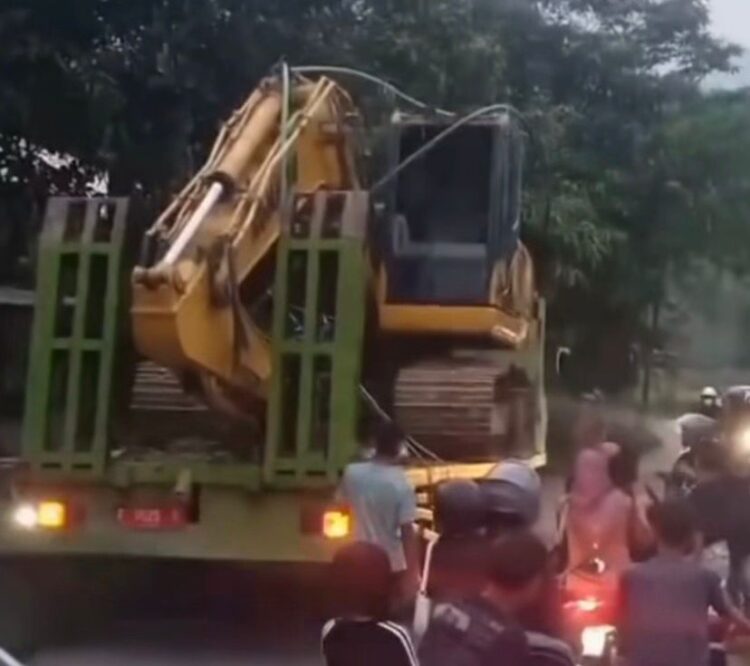 Ekskavator Tersangkut Kabel Listrik di Sukamakmur: Satu Tewas dan Satu Luka