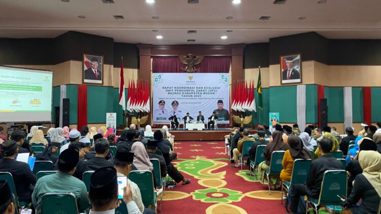 Baznas Kabupaten Bogor Gelar Rakor dan Evaluasi UPZ 2025, Targetkan Pengumpulan Zakat Rp17 Miliar