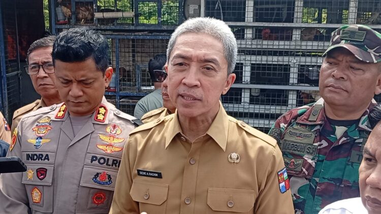 Dedie A Rahim Cek Stok Sembako Dan Pangan Di Pasar Jambu