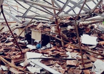 Empat ruang kelas di SDN Negeri Ciketug.