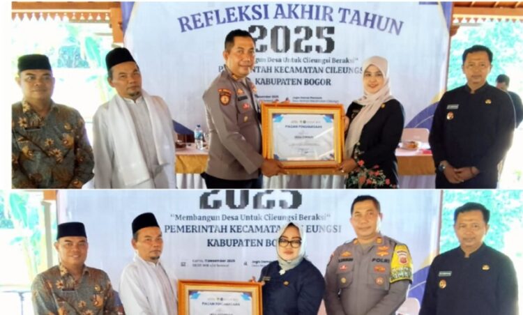 2 Desa Dijabat Kades Perempuan di Kecamatan Cileungsi Dapat Penghargaan