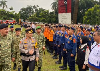 Polres Bogor Gelar Apel Pasukan Operasi Lilin Lodaya 2025, Siagakan 3.300 Personel Amankan Nataru