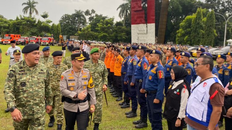Polres Bogor Gelar Apel Pasukan Operasi Lilin Lodaya 2025, Siagakan 3.300 Personel Amankan Nataru
