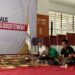 Ketua KORMI Kabupaten Bogor Rike Iskandar memaparkan kalender event olahraga rekreasi tahun 2026.