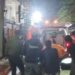 Petugas Polsek Klapanunggal dan tim Inafis Polres Bogor melakukan olah TKP di rumah penemuan jenazah wanita membusuk