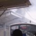 Atap Peron Kereta Api Stasiun Bogor yang menyala
