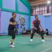 Sekjen ATR/BPN Ikuti Laga Eksibisi Pembukaan Kejuaraan Bulutangkis HUT ke-54 KORPRI