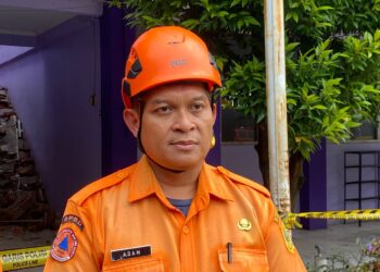 Kepala Bidang Kedaruratan dan Logistik BPBD Kabupaten Bogor, Adam Hamdani,