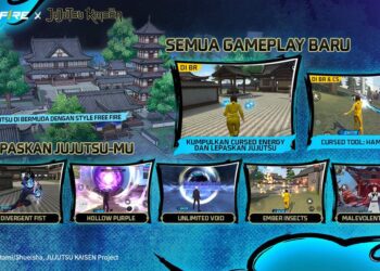 Free Fire x Jujutsu Kaisen Dimulai Hari Ini: Gojo Satoru Hadir, Bundle Yuji Gratis!