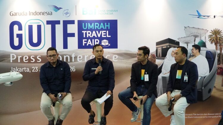 Sambut HUT ke-77, Garuda Indonesia Siapkan 40 Ribu Kursi Promo di Umrah Travel Fair 2026