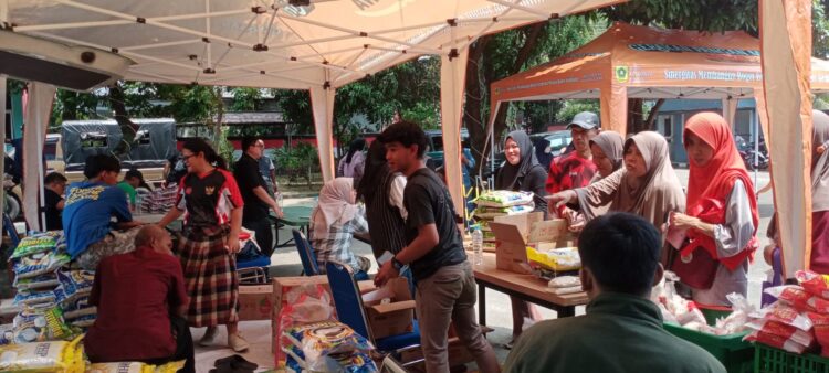 Kepala DKP Kabupaten Bogor Teuku Mulya menjelaskan pencapaian program Gerakan Pangan Murah tahun 2025.