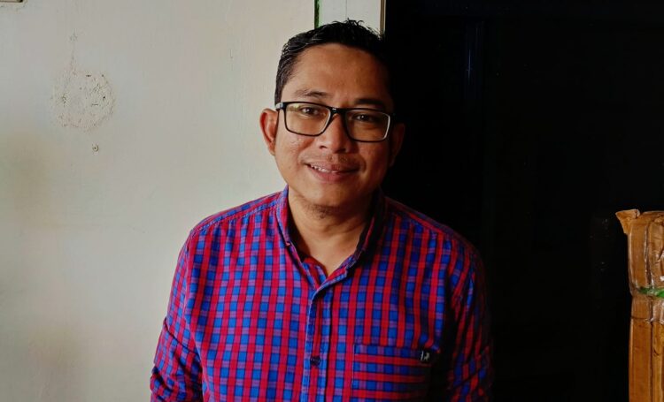 Aliran Kali Cileungsi di wilayah Gunung Putri yang akan dinormalisasi oleh Pemkab Bogor.