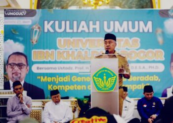 Hadiri Kuliah Umum UAS di UIKA, Sekda Bogor: Adab Adalah Benteng Ilmu