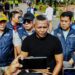 Wakil Wali Kota Bogor Jenal Mutaqin saat memimpin kegiatan Jumat Bersih di kawasan Alun-Alun Kota Bogor