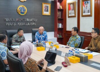 Wamen Ossy dan Wamenlu Bahas Aturan Tanah WNA: Sertipikasi Wajib Kantongi ‘Green Light’ Kemlu