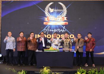 Kementerian ATR/BPN Terima Penghargaan dari INDOPOSCO atas Diseminasi Strategi Komunikasi yang Paling Masif