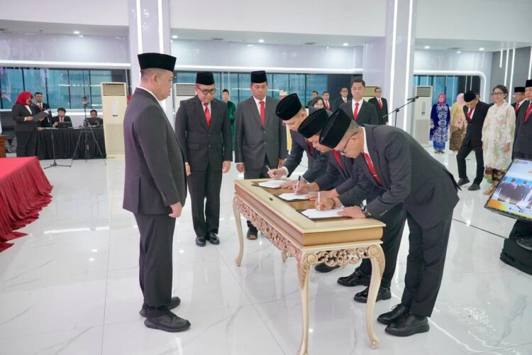 pelantikan 31 pejabat struktural kementerian atr/bpn