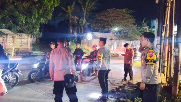 Jelang Ramadhan, Polsek Parung Lakukan Patroli dan Jaga Kampung Bersama di Ciseeng dan Parung