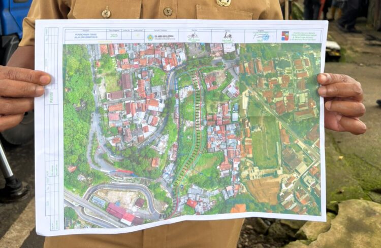 Jalan Saleh Danasasmita Batutulis Mulai Dibangun