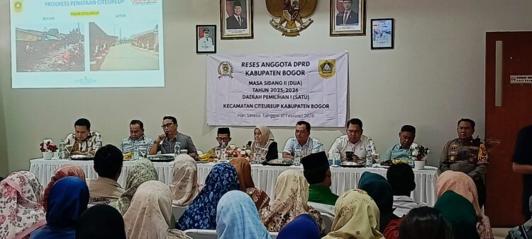 Reses Dapil I. KH Agus Salim Pastikan Aspirasi Warga Citeureup Masuk di SIPD