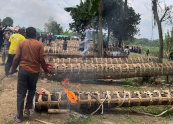 Tradisi Adu Karbit di Cariu Digelar Meriah, Kades Sukajadi Harap Dukungan Pemkab Bogor