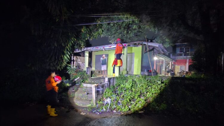 Destana Wanaherang Sigap Evakuasi Sarang Tawon Vespa di Dekat Sekolah