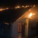 Satu Unit Rumah Terbakar, Berawal Percikan Dari Atap