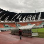 Usai Diterjang Angin Kencang, Perbaikan Atap Stadion Gelora Pakansari Capai Rp8 Miliar